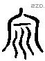 宗 Liushutong characters