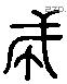 戎 Liushutong characters