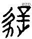 遲 Liushutong characters