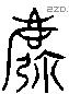 麛 Liushutong characters