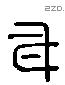 身 Liushutong characters