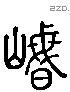 岷 Liushutong characters