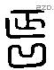 延 Liushutong characters