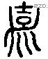 嘉 Liushutong characters