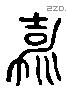 嘉 Liushutong characters