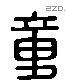 章 Liushutong characters