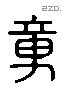 章 Liushutong characters