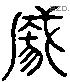 囊 Liushutong characters