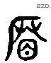 篮 Liushutong characters