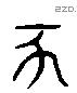 豕 Liushutong characters