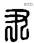 尹 Liushutong characters