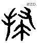 掃 Liushutong characters