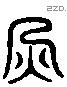 火 Liushutong characters