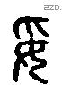 妥 Liushutong characters