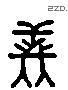 義 Liushutong characters