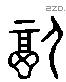 配 Liushutong characters