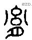 胤 Liushutong characters