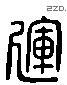 运 Liushutong characters