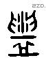 盥 Liushutong characters