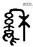 縣 Liushutong characters