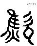 釂 Liushutong characters