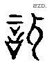 訝 Liushutong characters