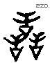 話 Liushutong characters