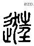 诳 Liushutong characters