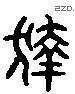 獭 Liushutong characters