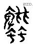 蠛 Liushutong characters