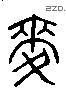 麦 Liushutong characters