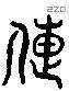 疌 Liushutong characters