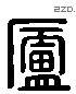 廬 Liushutong characters