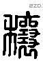 穰 Liushutong characters