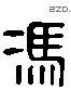 馮 Liushutong characters