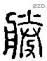 勝 Liushutong characters