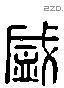 盛 Liushutong characters