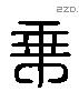 乘 Liushutong characters