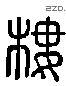 楼 Liushutong characters