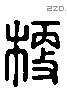 梗 Liushutong characters