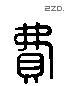 費 Liushutong characters