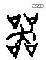 器 Liushutong characters