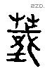 苵 Liushutong characters