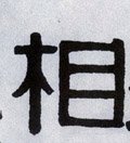 相字的其他书法字体