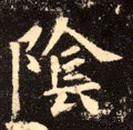 陰字的其他书法字体