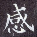 感字的其他书法字体