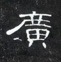 廣字的其他书法字体