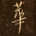 蕐字的其他书法字体