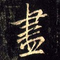 儘字的其他书法字体