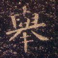 举字的其他书法字体